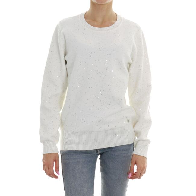MAGLIA PAILLETTES FRESH FLOWER - Mad Fashion | img vers.1300x/
